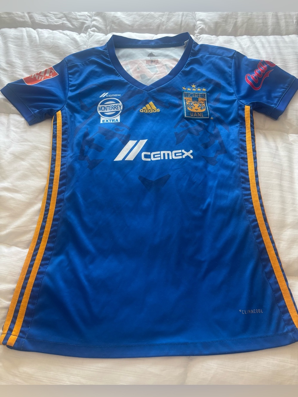 Tigres UANL México Adidas Jersey Girl’s L